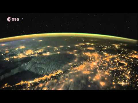 Tim Peake captures lightning storms from space