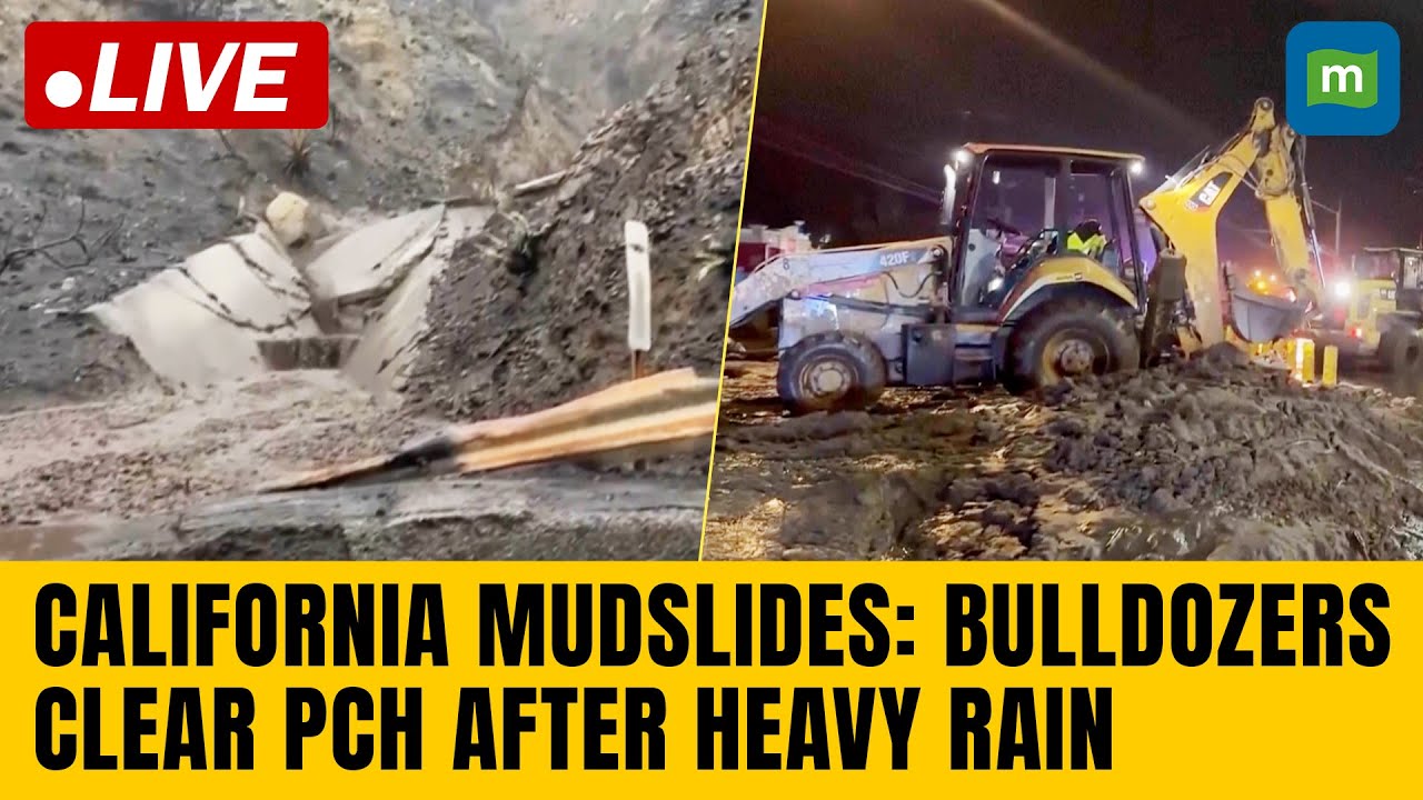 Heavy rain in California | Heavy rain pummels mudslide-prone Southern California | N18G