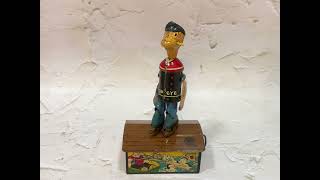 Download lagu 30s Marx Popeye Jigger Vintage Tin Toy USA mp3