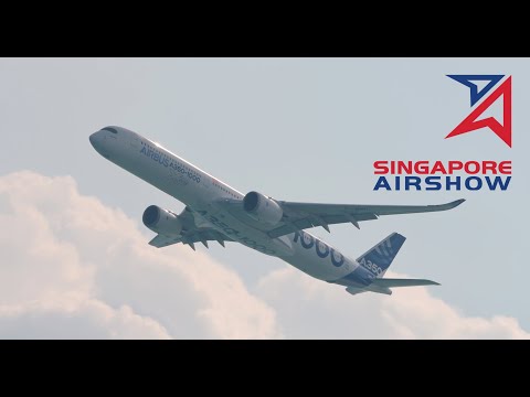 Singapore Airshow 2026 - Airbus A350-1000, Media Preview, 1 Feb 2026