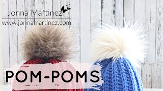 Faux Fur Pom-Pom | How to make a Fur Pom Pom the easy way | DIY
