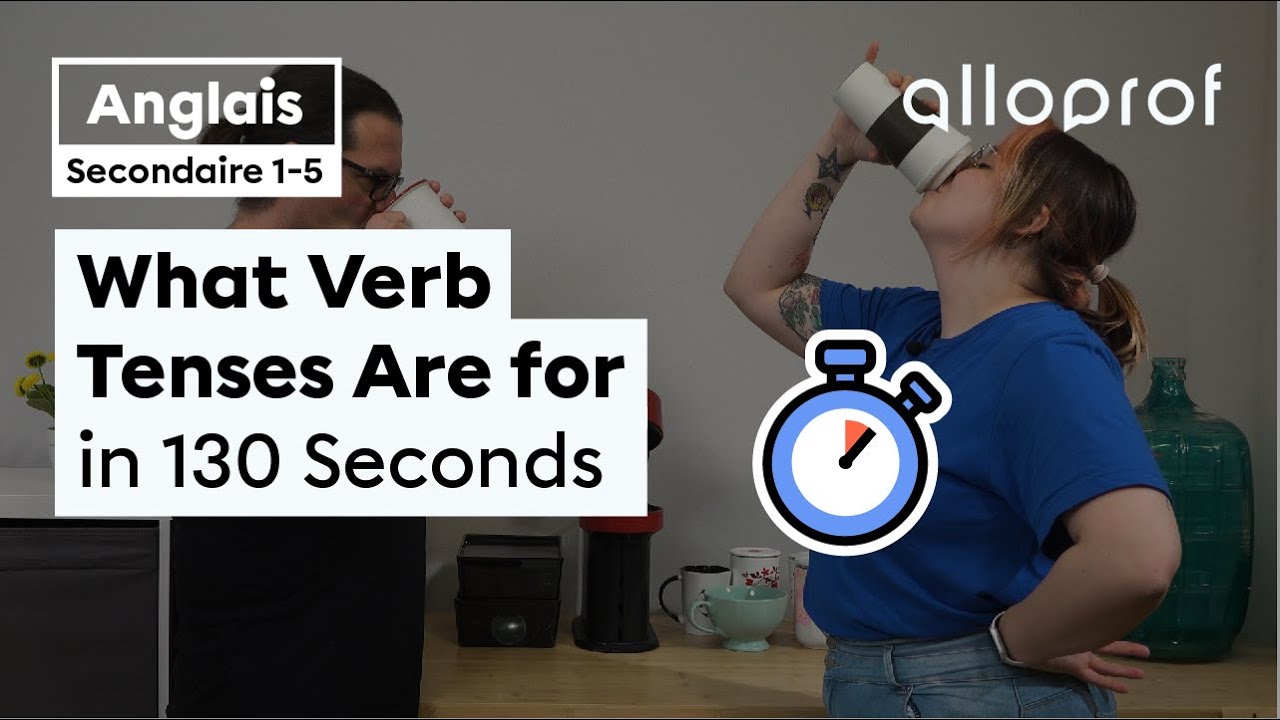 What Verb Tenses Are for in 130 Seconds