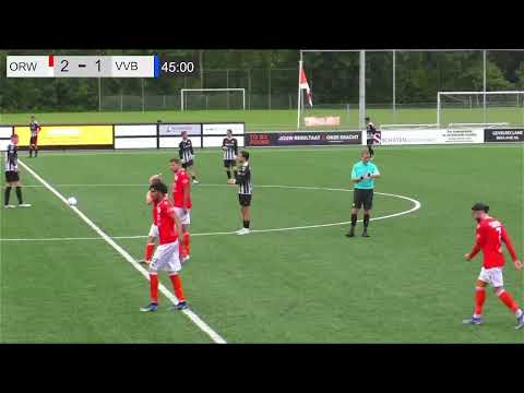 Oranje Wit 1- VVB 1