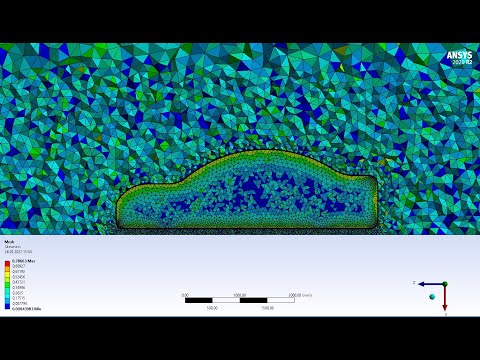 ANSYS Fluent | Aerodynamic Analysis of a Car Part 2: Meshing Operations