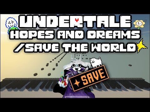 EPIC Undertale/Minecraft Mashup - Save The World Now!