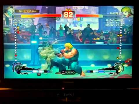SSF4 AE Ranked - umataro42 (Vega) vs MisTerSmasHeR (Ken)