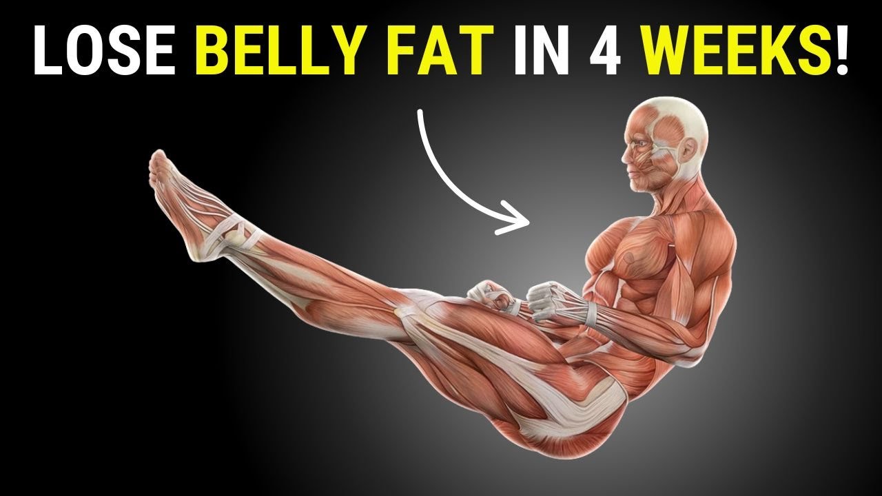 5 Exercises to Lose Belly Fat FAST in a Month at Home