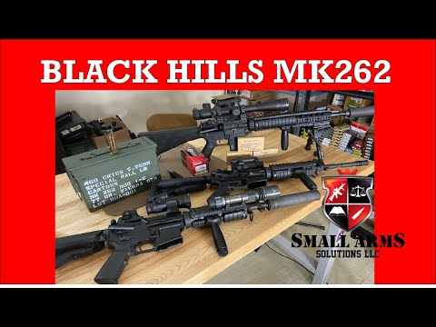 Black Hills MK262 MOD1 - The Finest 5.56mm Combat Round