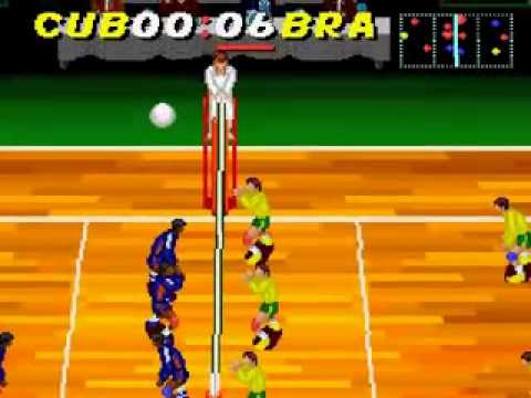 Dig & Spike Volleyball Super Nintendo