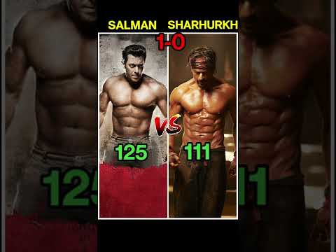 Salman Khan vs Shahrukh Khan||| Full Comparison video||| #shorts #salmankhan #sharukhan #hero