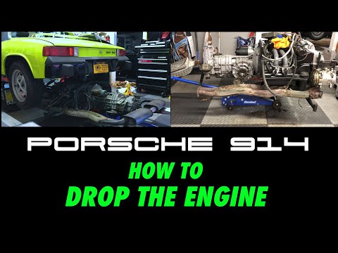 Porsche 914 How to Drop the Engine