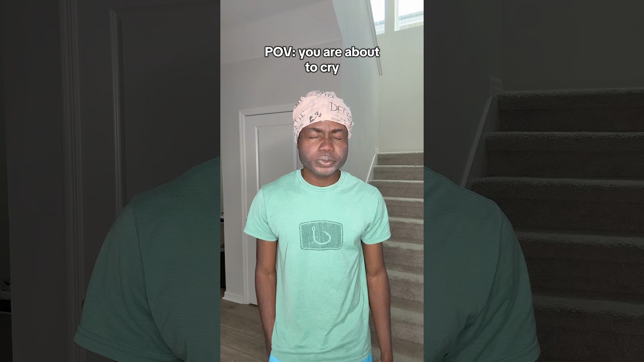 POV you’re about to cry