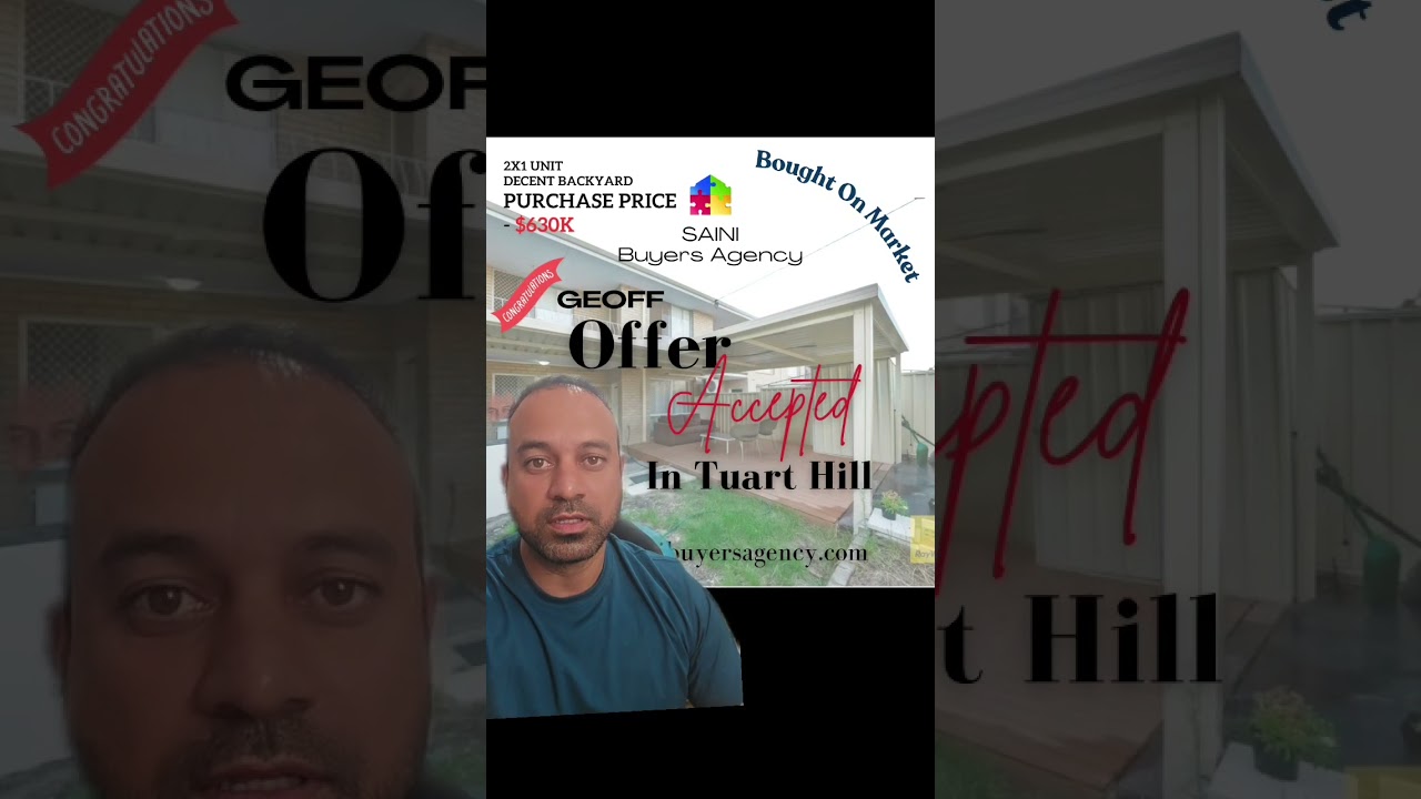 Massive congratulations Geoff, it was my pleasure and privilege to serve you.