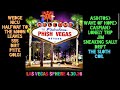 Phish “The Sloth” 04/30/26 Sphere, Las Vegas, Nevada 