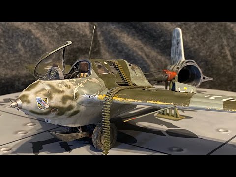 Meng's 1/32 Me 163B Komet Part 3: Paint and Finale
