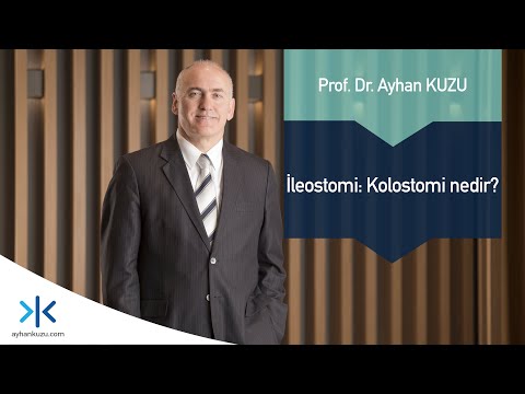 İleostomi - Kolostomi Nedir?