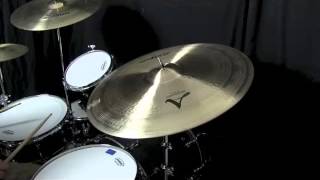 Video thumbnail for Zildjian 24'' A Medium Ride by The Drum Shop - Portland, Maine