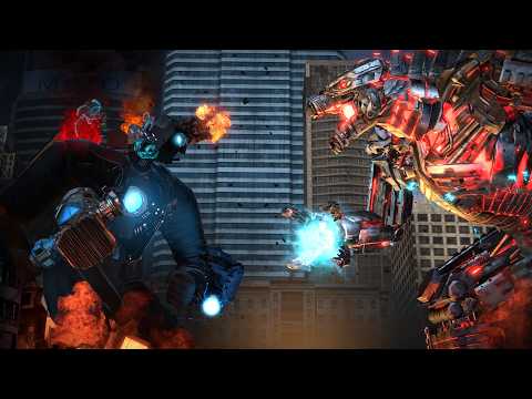 Titan Cameraman Vs. Mecha-Godzilla