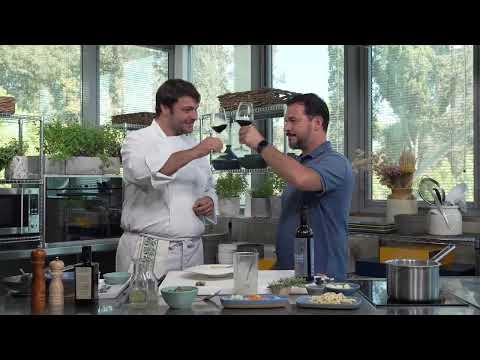 Tagliatelle al ragù di coniglio olive e salsa beurre blanc all'arancia