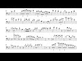 Misterioso - J.J. Johnson trombone solo transcription
