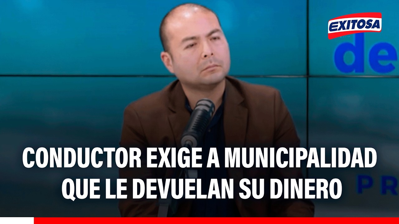 🔴🔵 Conductor exige a la Municipalidad de Surco la devolución de su dinero tras cuestionadas multas