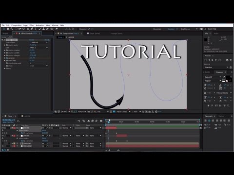 TUTORIAL: Omino Snake AE Plugin - bending layers along a path - after effects