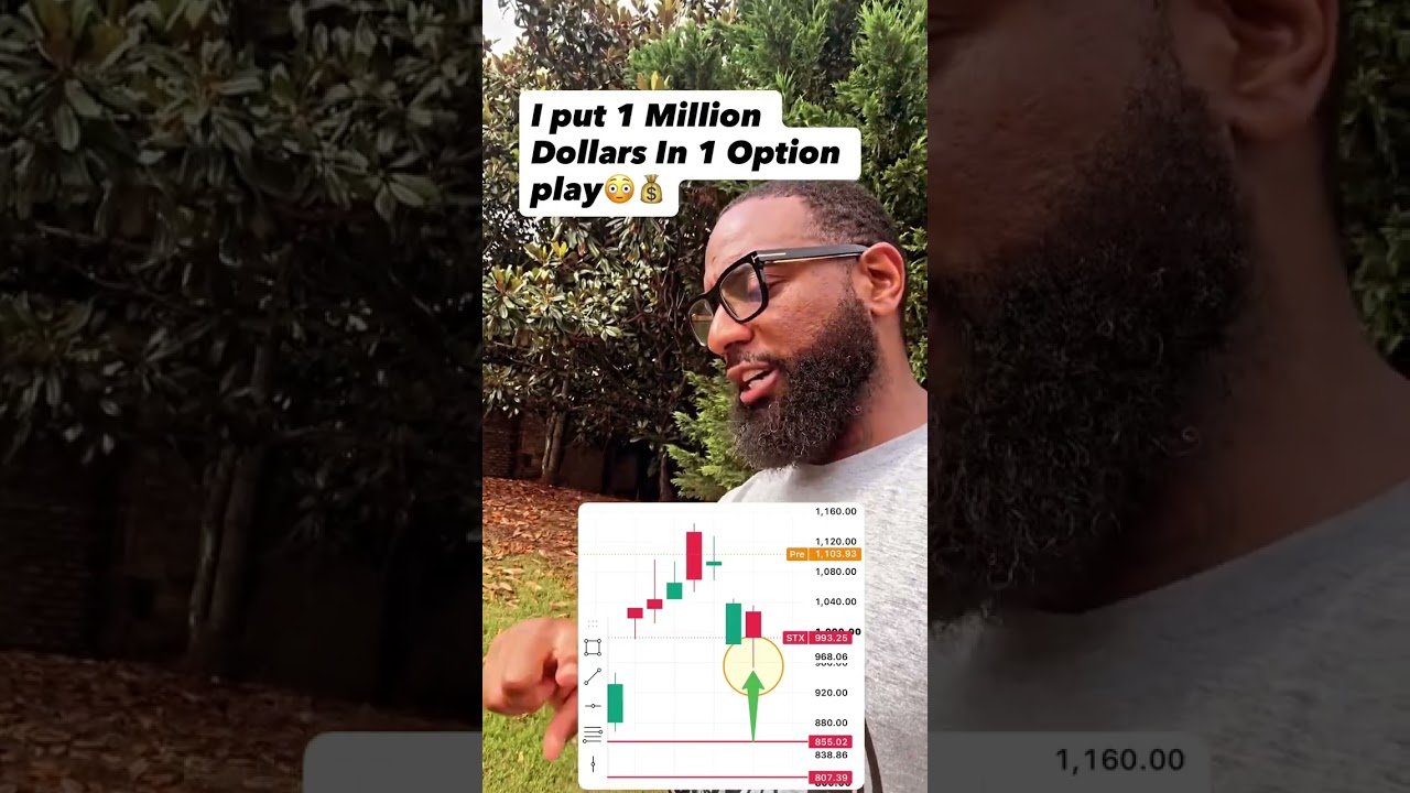 I put 1 Million Dollars In 1 Option play
