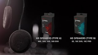 HD sluchátka s vysokým rozlišením zvuku SENA HD-SPEAKER 5S-10C pro headsety SENA 10C PRO