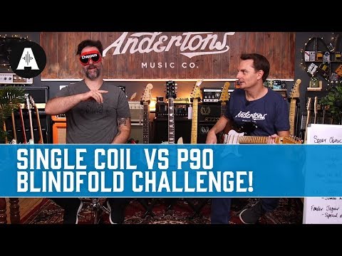 Think you know your Single Coils from your P90s? Blindfold challenge!