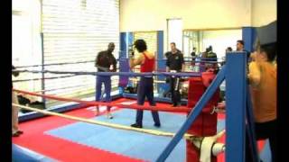 preview picture of video 'Stage de savate boxe française animé par Ismaïla SARR au CSAHR - 10 avril 2010 - 1/3'