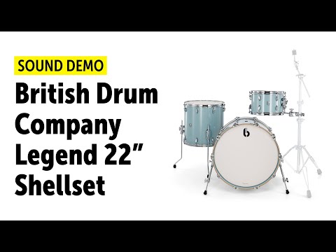 British Drum Company Legend Shellset - Sound Demo