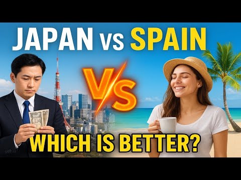 Japan vs Spain – Which Is Better? Real Life Comparison 2025 #lifeineuropemrj  