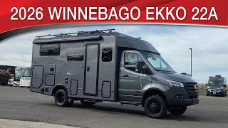 A preview image of the linked video showcasing 2026 Winnebago EKKO 23B