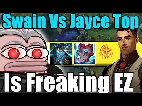 Swain Top Vs Jayce! How To Carry Against The S Tier Matchups League of Legends Swain Guide/Gameplay