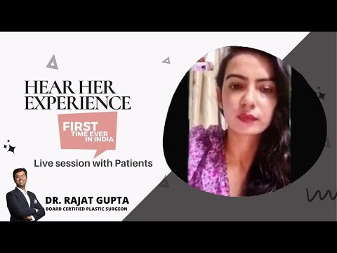 Instagram live with Ms. Monika | Breast augmentation surgery | Patient Review | Dr Rajat Gupta