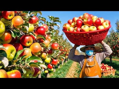 How American Farmers Produce 9.9 Billion Pounds of Apples – Inside American Apple Farming