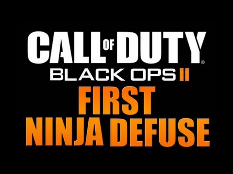 Act Like A Bush - First Black Ops 2 Ninja Defuse