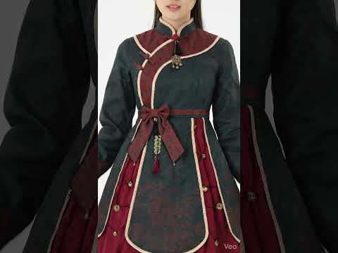 中國風紅黑制服