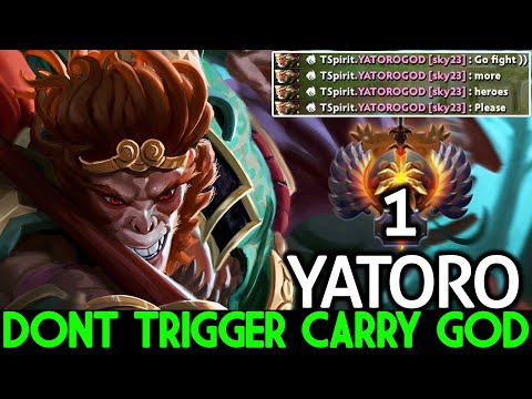 YATORO [Monkey King] Don't Trigger Carry God Very Hard Game Dota 2