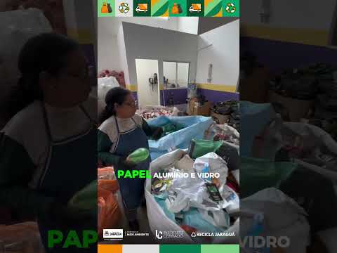 Do descarte à transformação: os bastidores que movem a reciclagem em Jaraguá!!