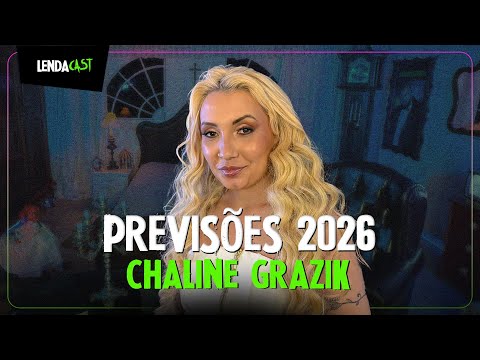 PREVISÕES PARA 2026 - com a vidente Chaline Grazik | LendaCast #257