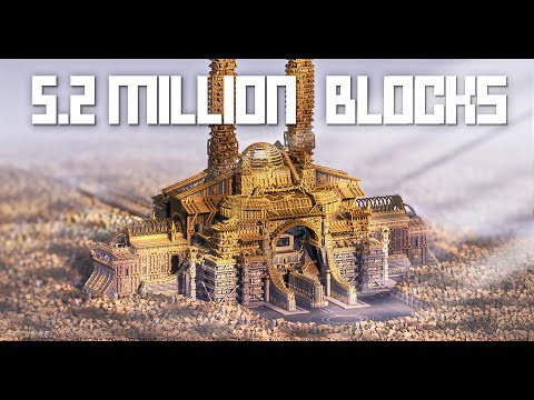 Villager Emperors Palace | Minecraft Timelapse