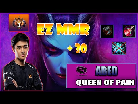 EG.ABED [ Queen of Pain ] perspective | EVIL GENIUSES DOTA 2 | Immortal 1 gameplay