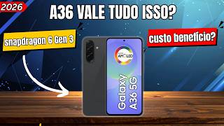 Samsung Galaxy A36 5G SURPREENDEU! | VALE A PENA? Review Completo