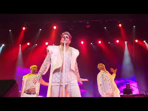 4K Adam Lambert - Talk, Lay Me Down, band intro, You Make Me Feel Mighty Real -LV2