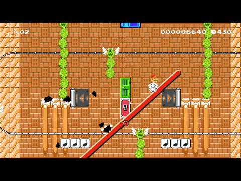 W2-C: Perilous Pokey Pyramid by FuryFawful 🍄 Super Mario Maker 2 🍄 No Commentary AAF