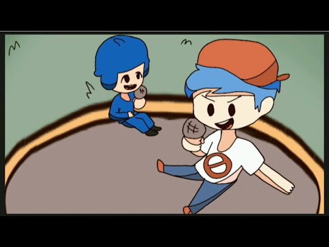 FNF Pocoy has a trampoline | FNF ANIMATION