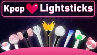 Top 30 Lightsticks of Kpop Fandom 2018