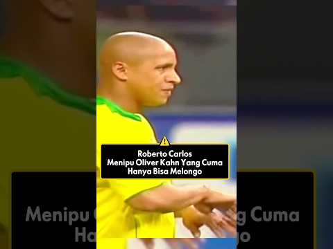 Roberto Carlos & Ronaldinho Menipu Oliver Kahn #football #sepakbola #shorts