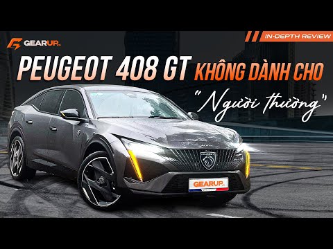 Thumbnail for PEUGEOT 408 GT: đẹp (rất), chạy hứng khởi, nhưng 'vênh' vài chỗ và kén người | GU In-depth Review by Peugeot